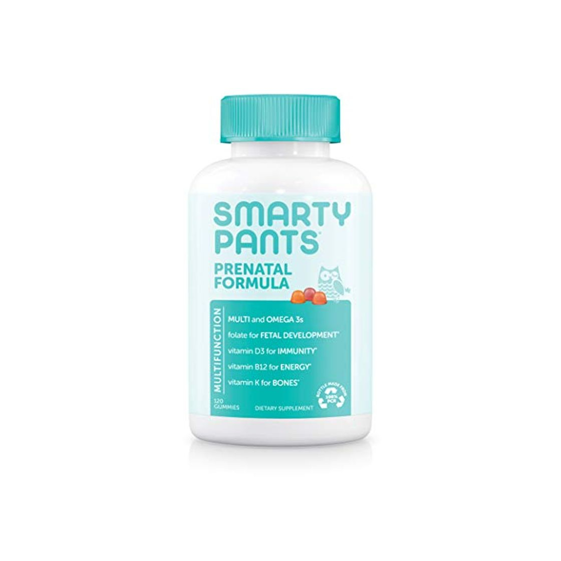 Producto SmartyPants - Multivitamina para la salud ósea, coQ10 para la salud del