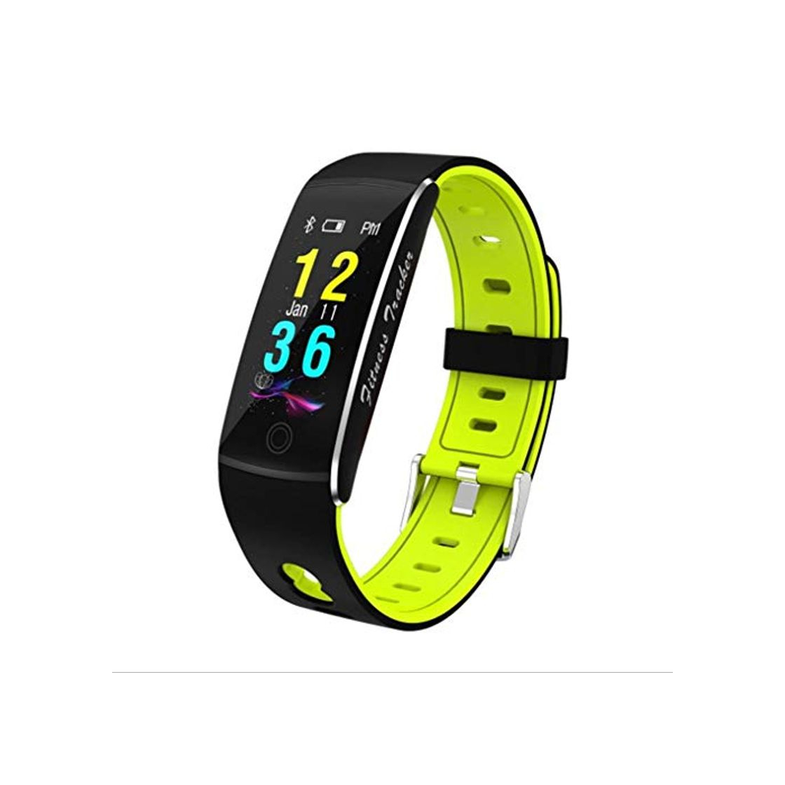 Producto Rastreador de ejercicios Nueva Pulsera Inteligente Pantalla a Color Correa de Dos Colores Pantalla de Acero Impermeable Inteligente Frecuencia Cardíaca Reloj Deportivo Reloj Inteligente pulsera inteli