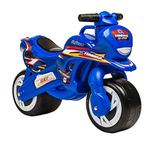 INJUSA (195/000) Moto Correpasillos Tundra, color azul, 12m