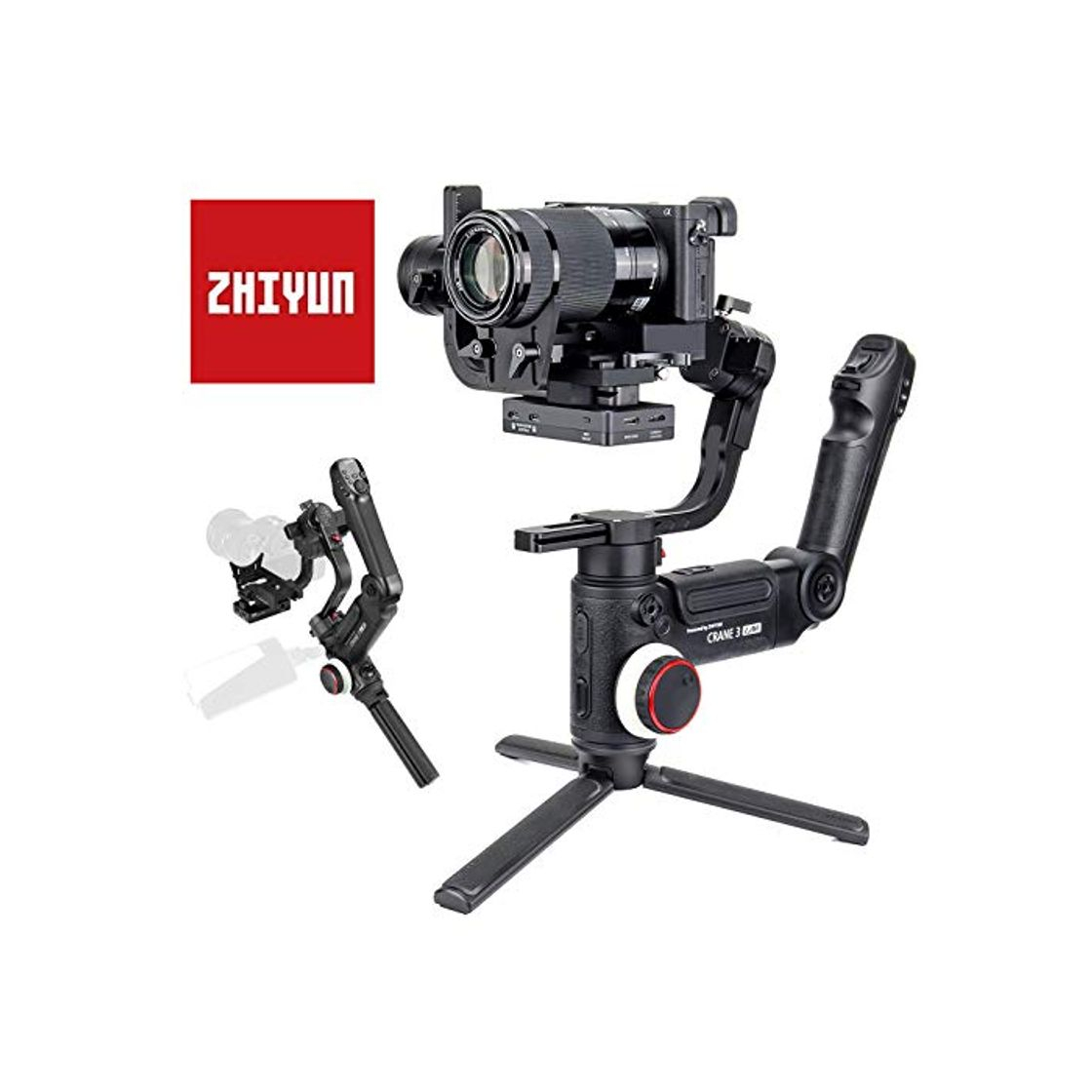 Productos Zhiyun Crane 3 Lab estabilizador de Mano de 3 Ejes para cámara