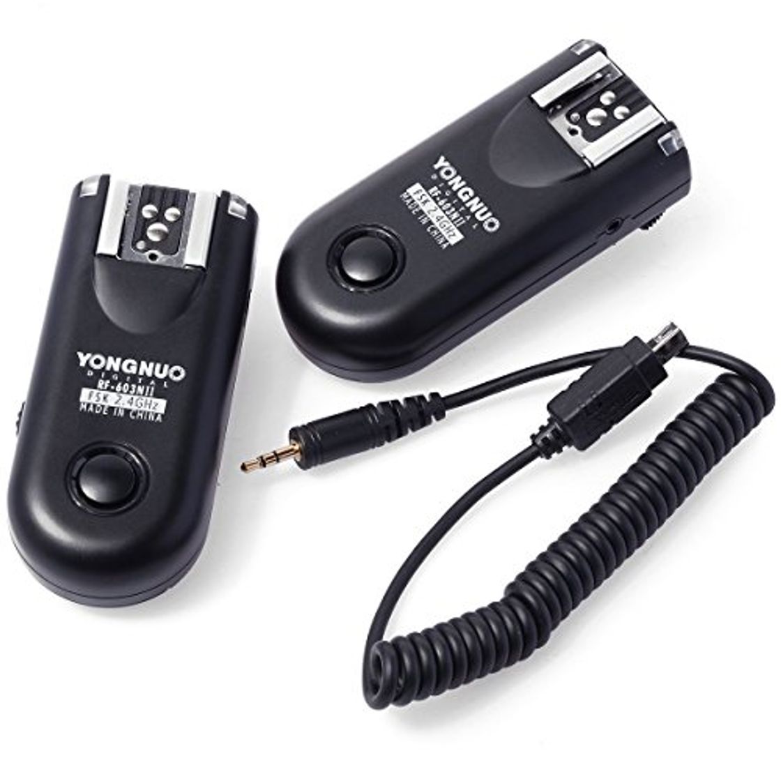 Electronic Yongnuo RF-603 N II - Kit de 2 disparadores inalámbricos para cámaras