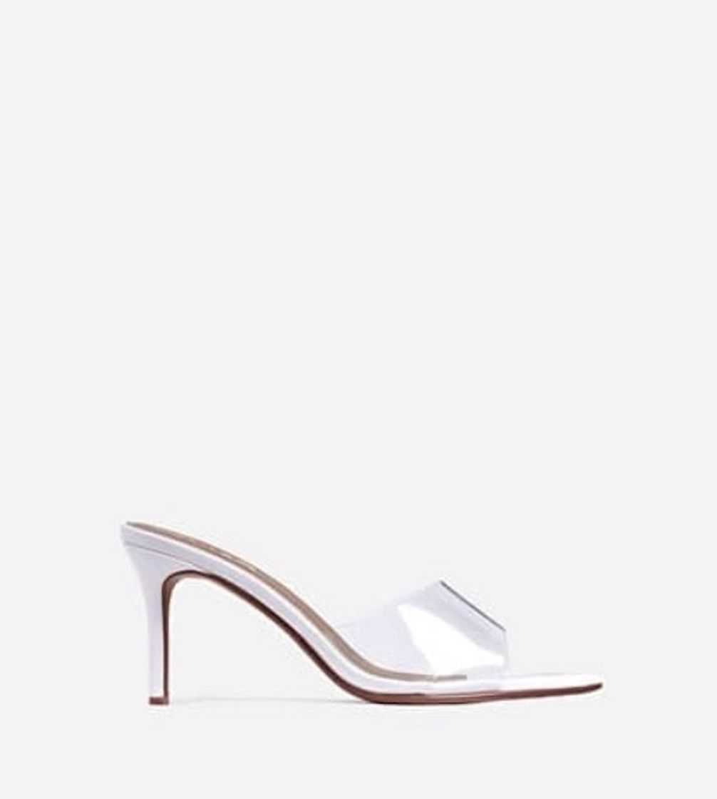 Moda Mule in white 