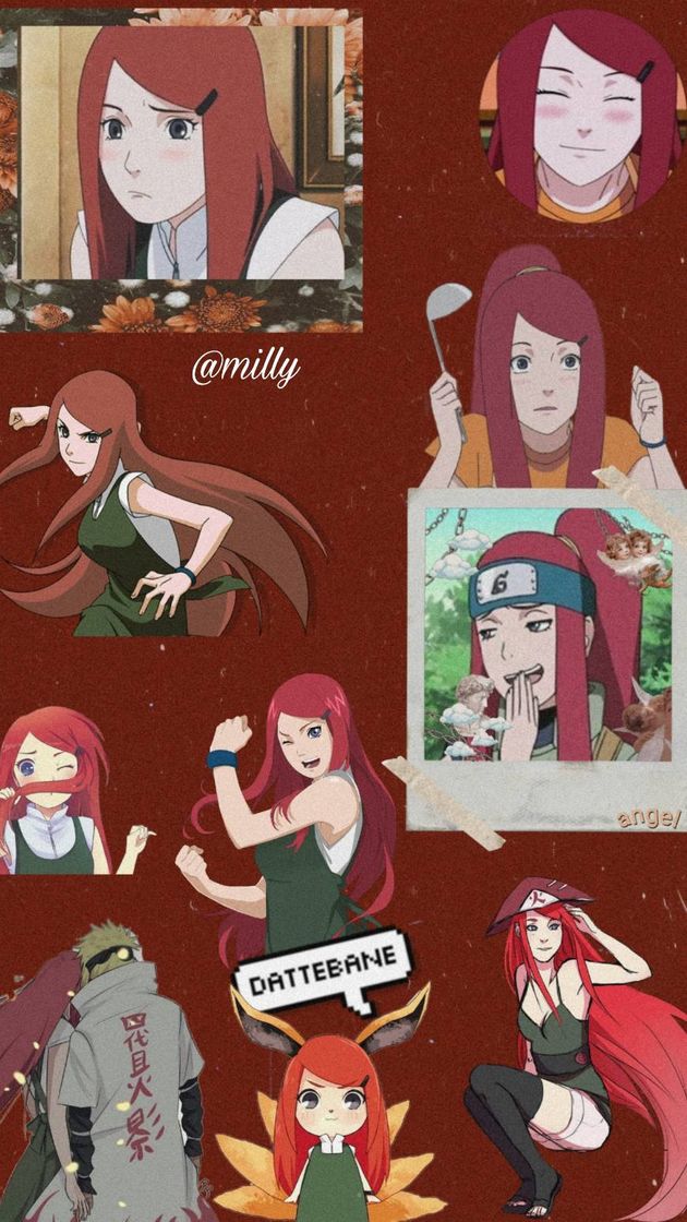 Fashion Uzumaki Kushina Wallpaper 