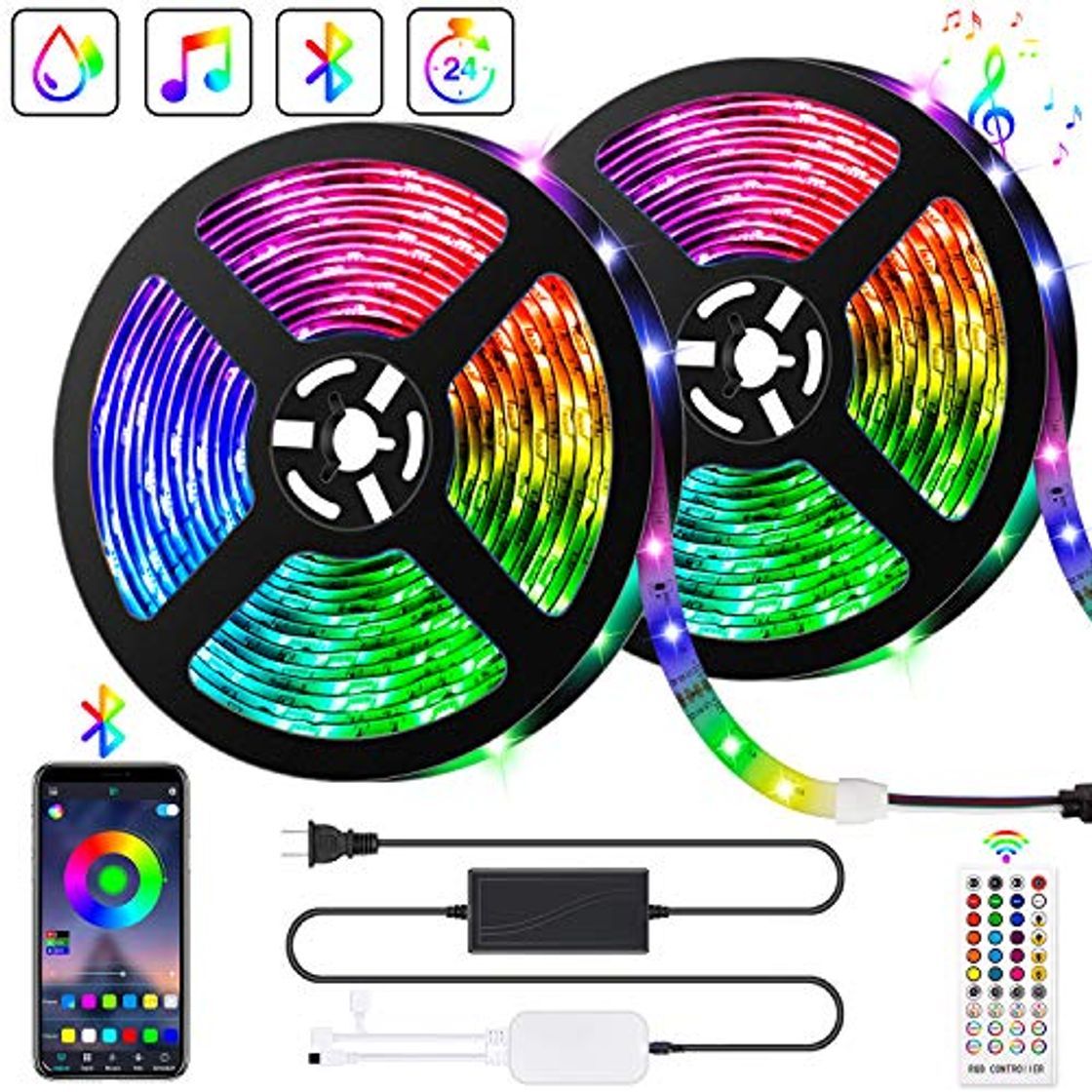 Social Bonve Pet Tiras LED 10m 5050 RGB