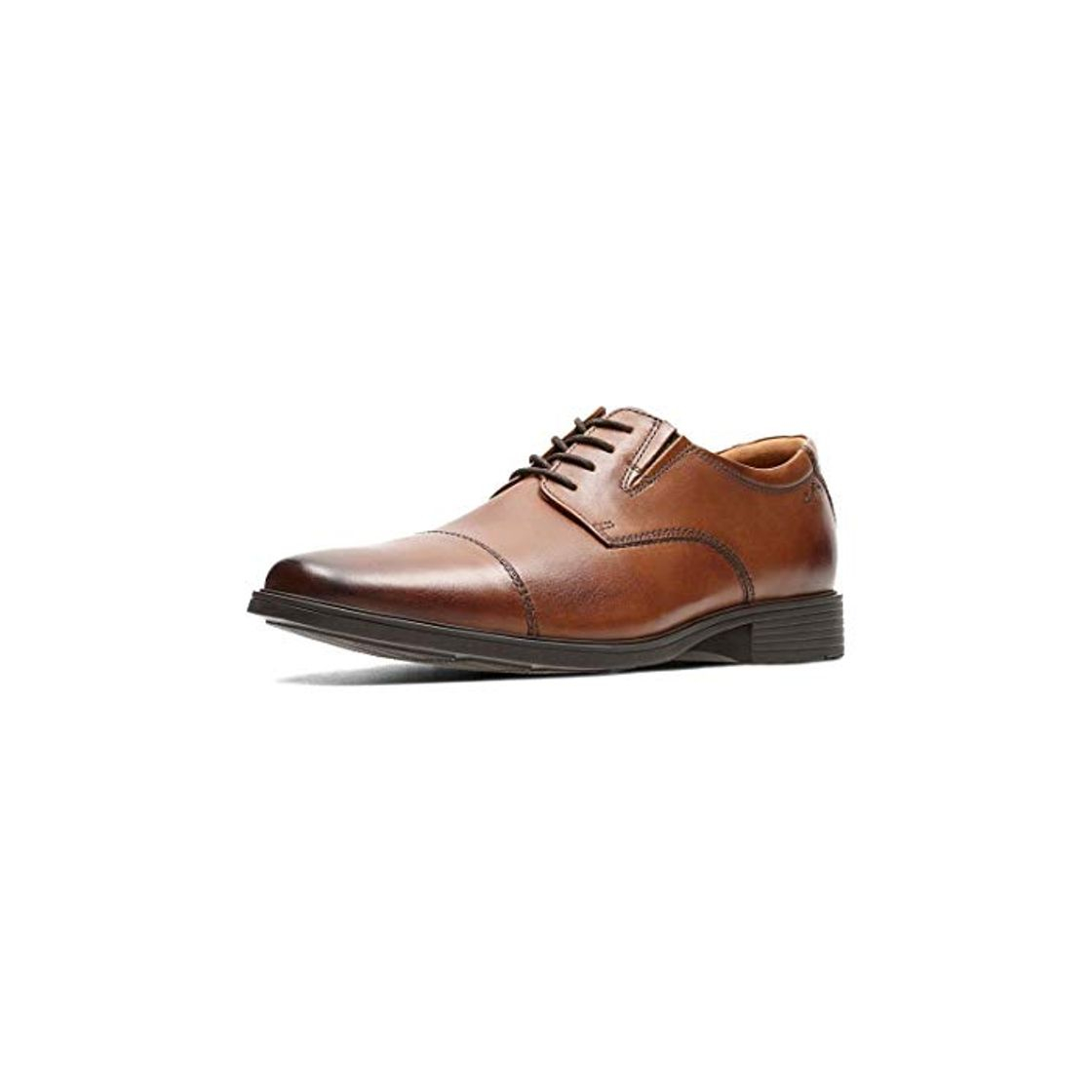 Moda Clarks Tilden Cap, Zapatos de Cordones Derby para Hombre, Marrón