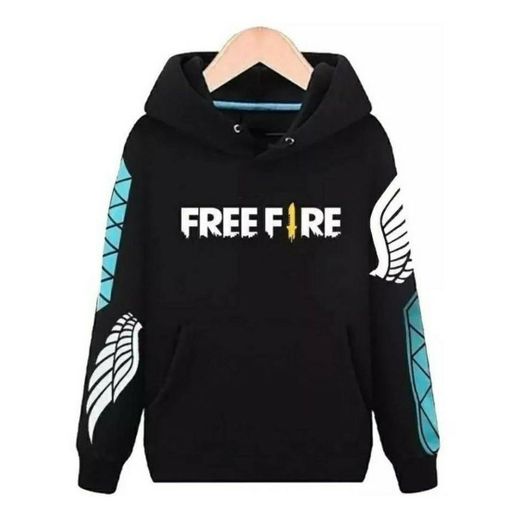 Unisex Free Fire Cartoon 3D Impresión Moda Sudadera con Capucha Manga Larga