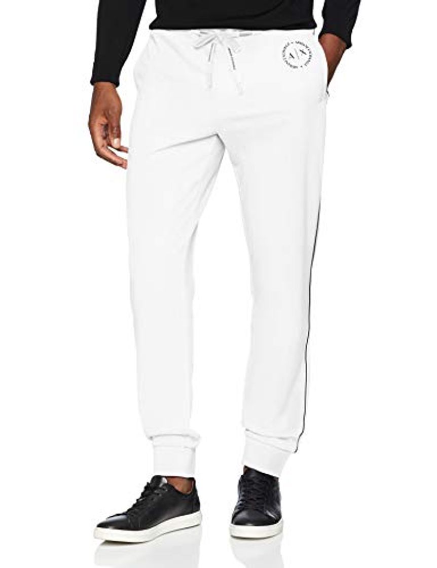 Places Armani Exchange 8nzp91 Pantalones de Deporte, Blanco