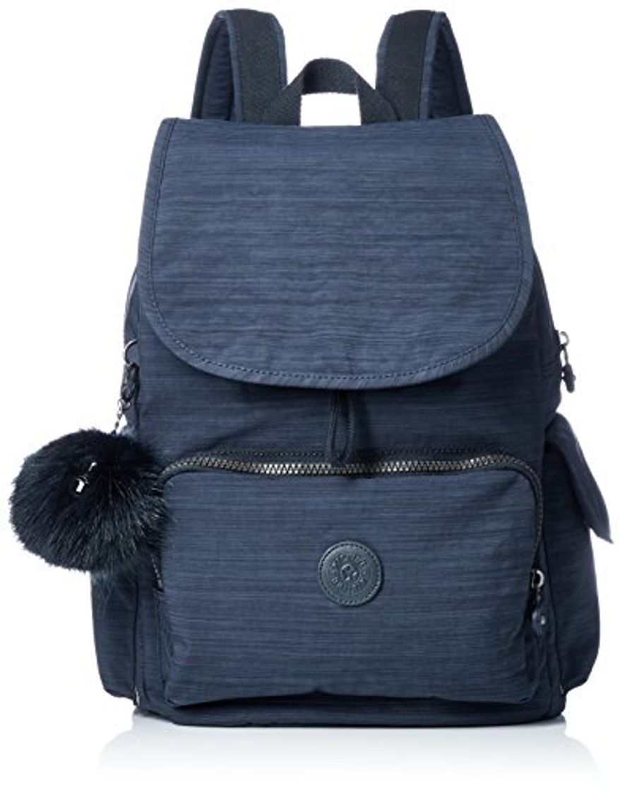 Fashion Kipling City Pack, Mochilas para Mujer, Azul