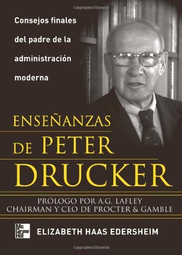 Books ENSE?ANZAS DE PETER DRUCKER