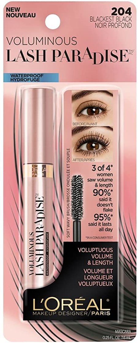 Beauty L'Oreal Paris Paradise Mascara Toné Black 01 - 1 Mascara