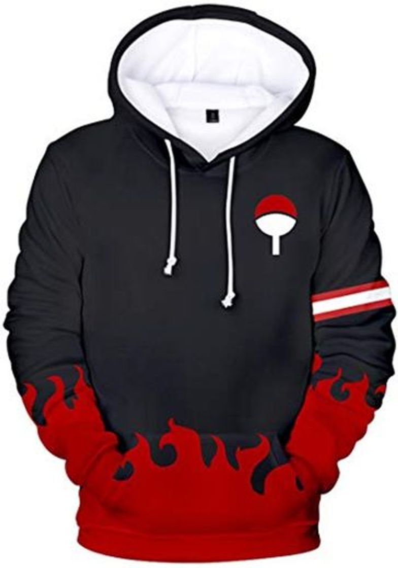 Fashion FLYCHEN Niño Sudaderas con Capucha Naruto Ninjutsu 3D Impress Uzumaki Anime Jersey