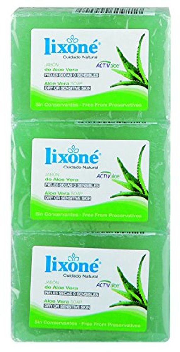 Producto Lixone Jabón de Aloe Vera