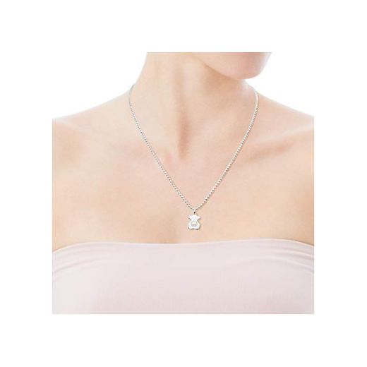 TOUS Collar con colgante Mujer plata