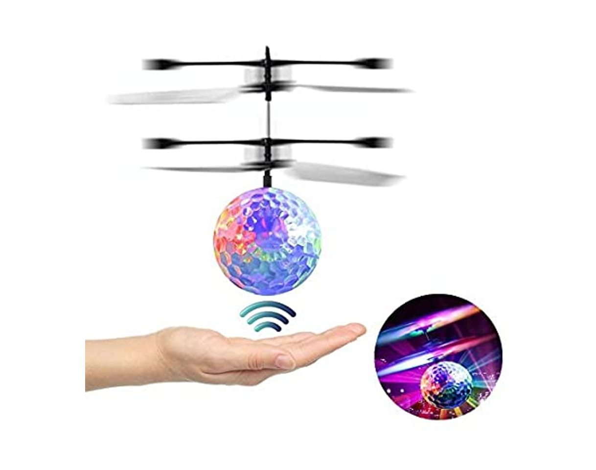 Product Fansteck 1 Pack Bola voladora, RC Flying Juguetes, Dron helicóptero, Bola de