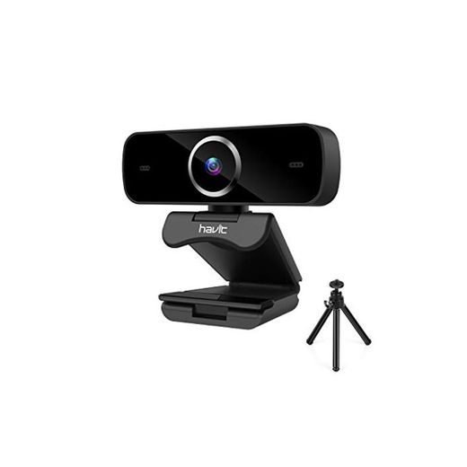 havit Webcam 1080P Enfoque automático Cámara Web Full HD USB 2.0 con