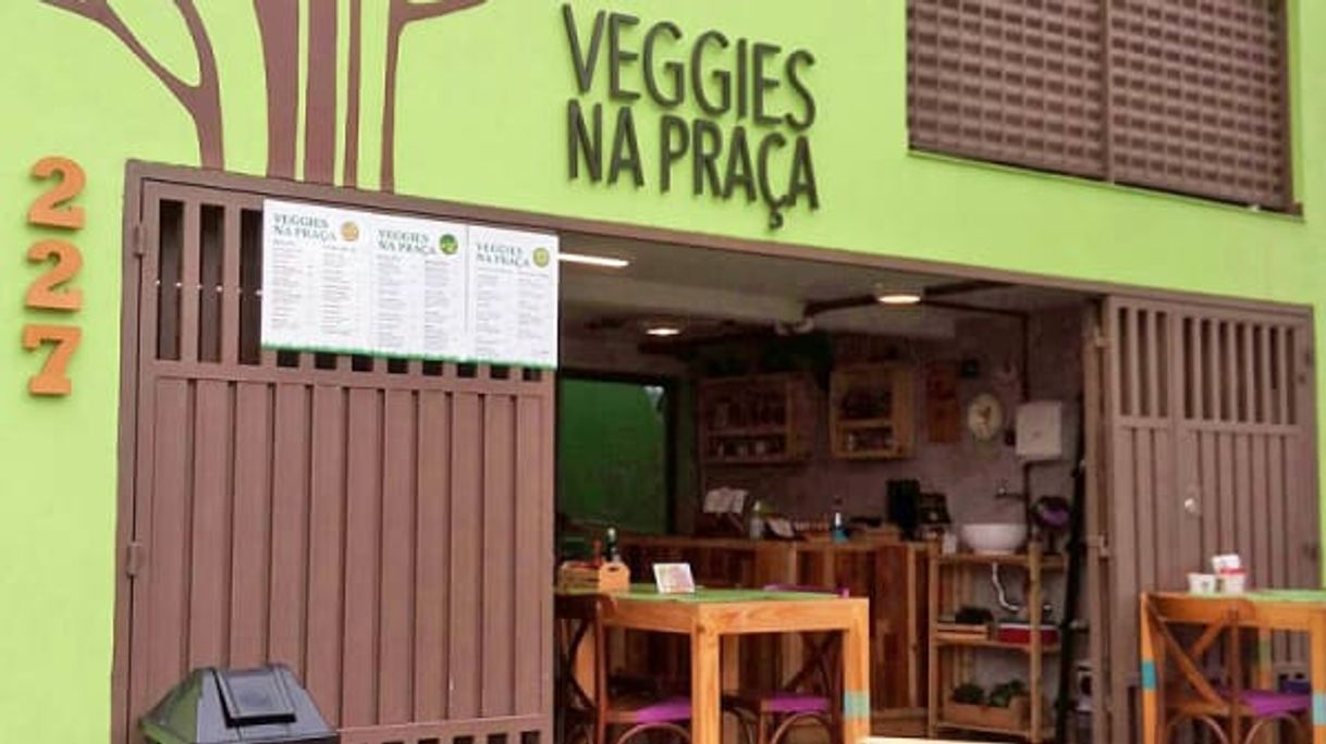 Restaurantes Veggies na Praça