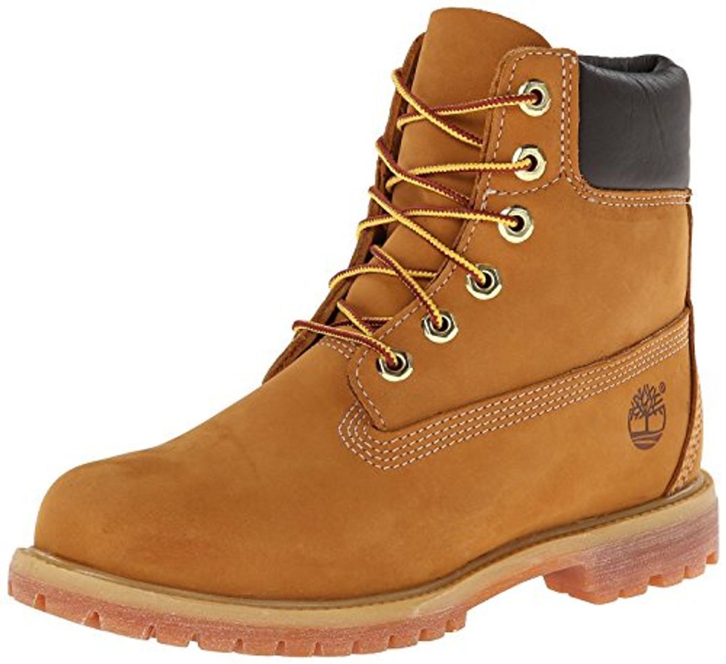 Social Timberland 6 Inch Premium Waterproof, Botas para Mujer, Marrón
