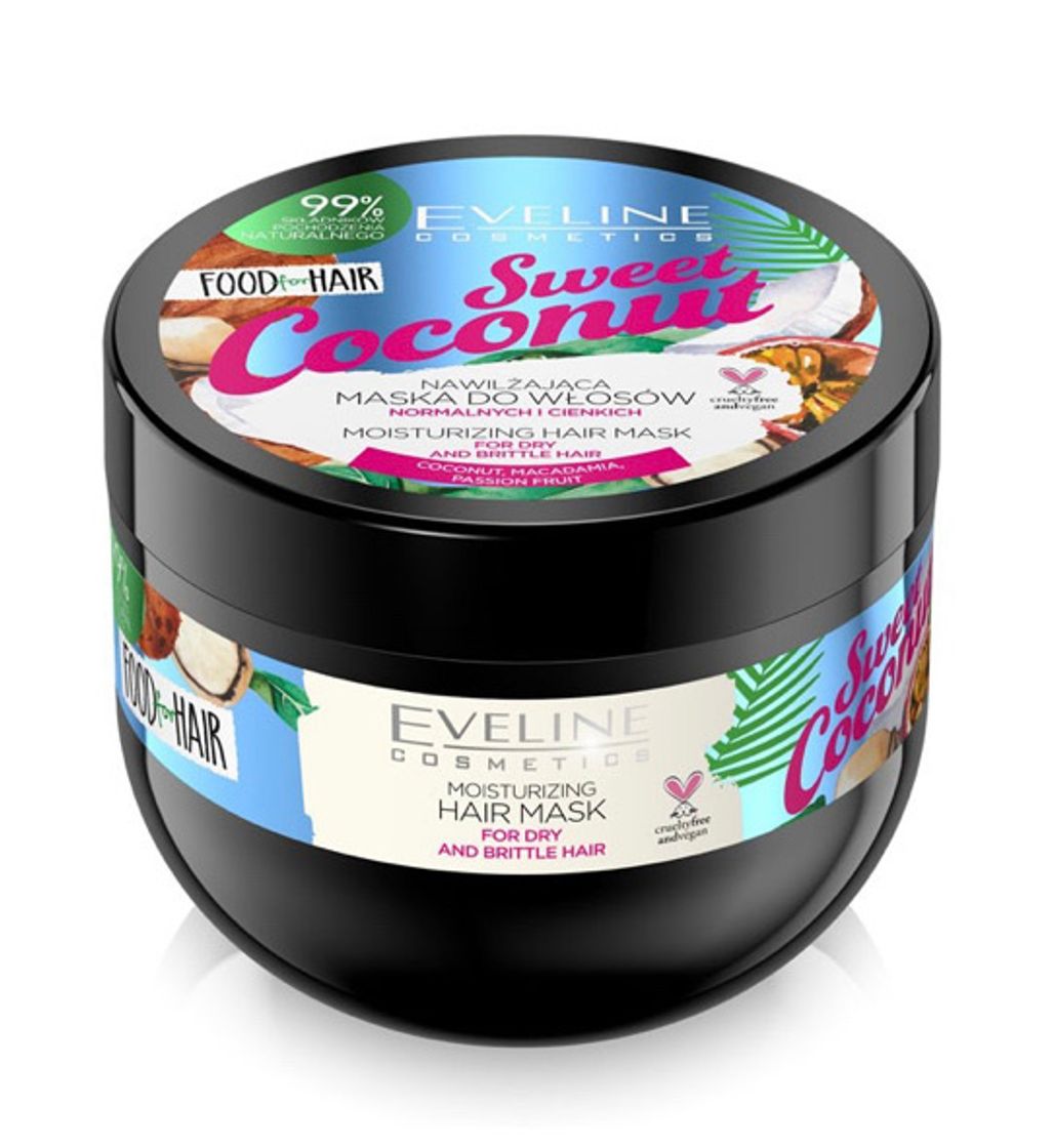 Moda Mascarilla Eveline sweet coconut