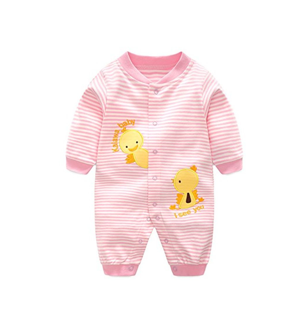 Product Recién Nacido Pijama Algodón Mameluco Niñas Niños Peleles Sleepsuit Caricatura Trajes