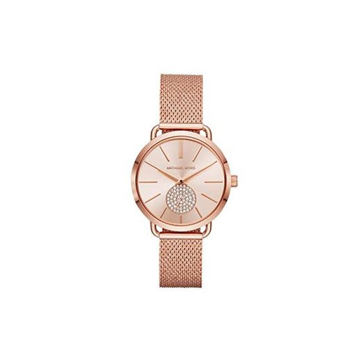 Michael Kors Reloj Analogico para Mujer de Cuarzo con Correa en Acero Inoxidable MK3845