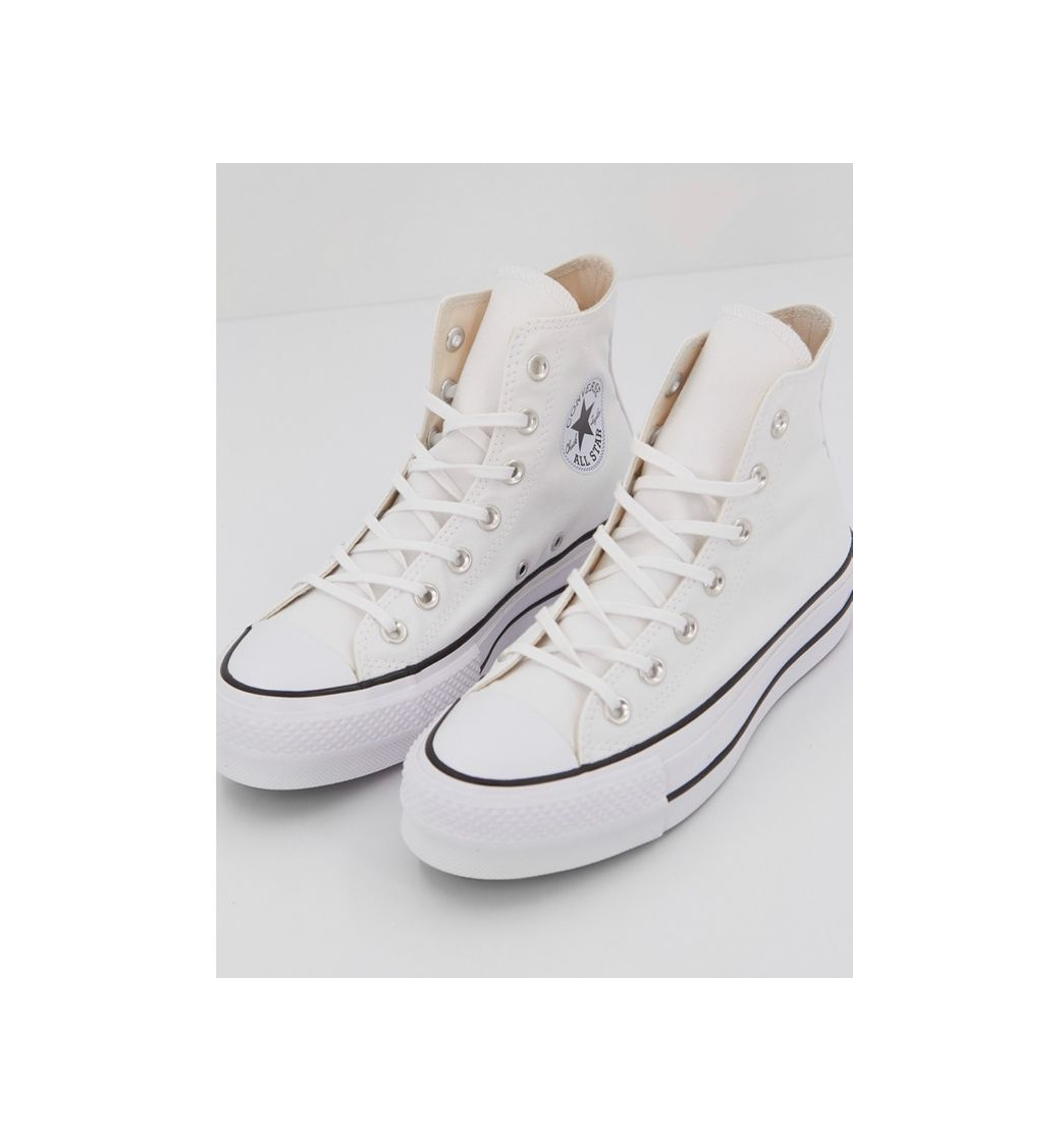 Moda CONVERSE CONVERSE HI LIFT color BLANCO [Suedes