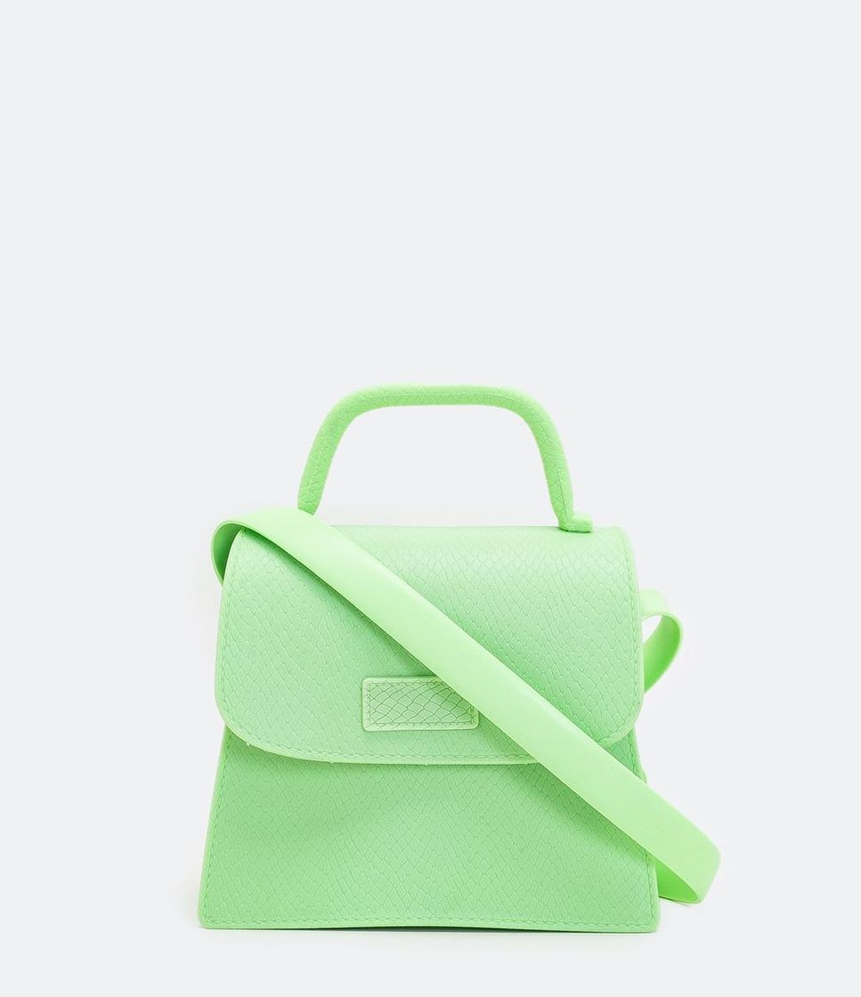 Fashion Bolsa Pequena Transversal JELLY VERDE