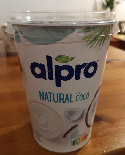 Yogur Alpro Natural con Coco