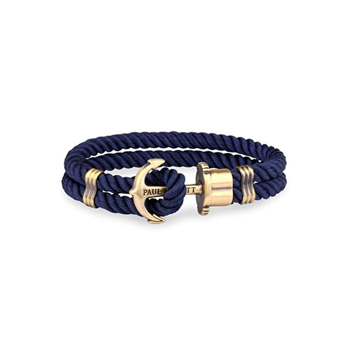 Moda Paul Hewitt Pulsera para Hombre PHREP - Pulsera de Nylon Azul Marino