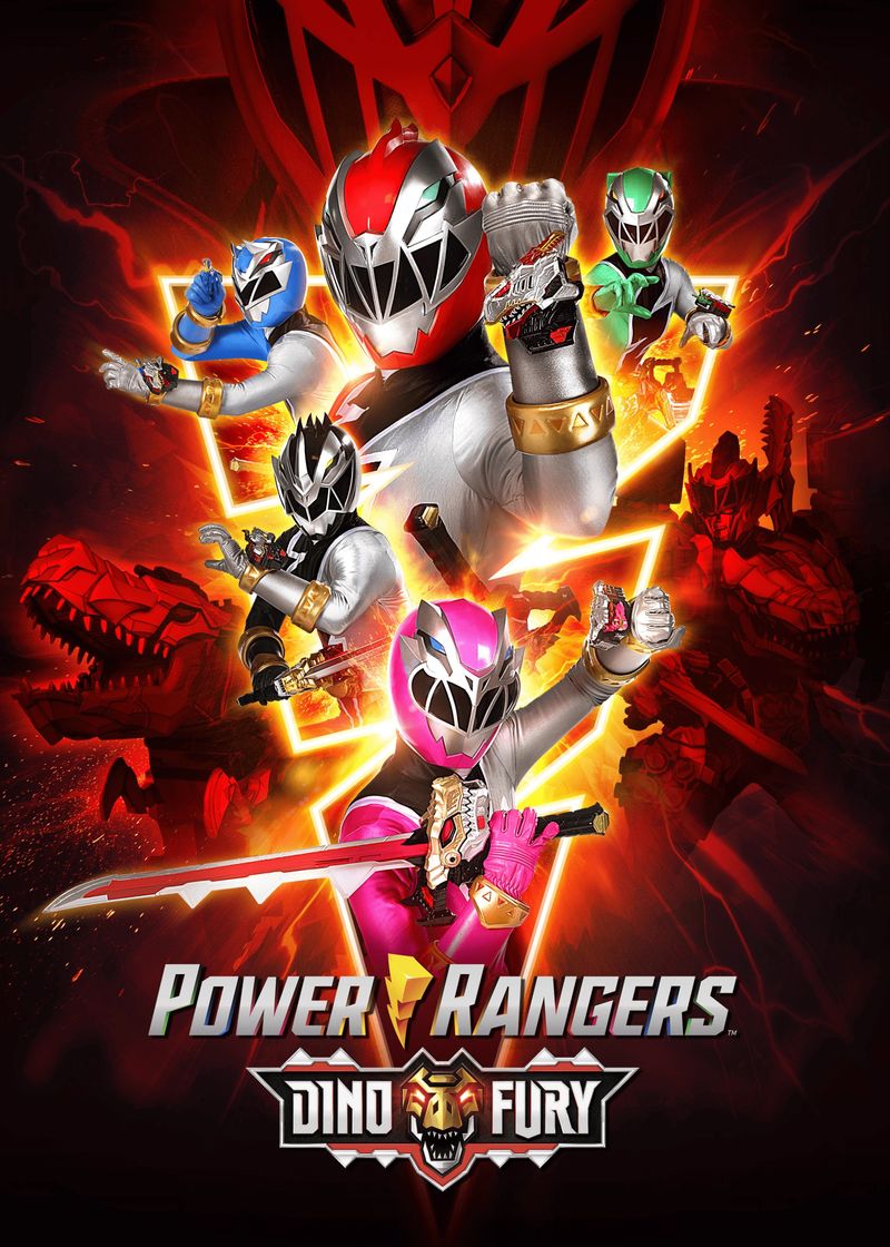 Moda Power Rangers Dino Fury