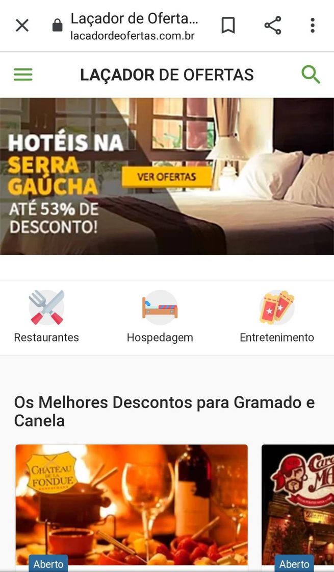 Moda Laçador de Ofertas - Gramado/RS 