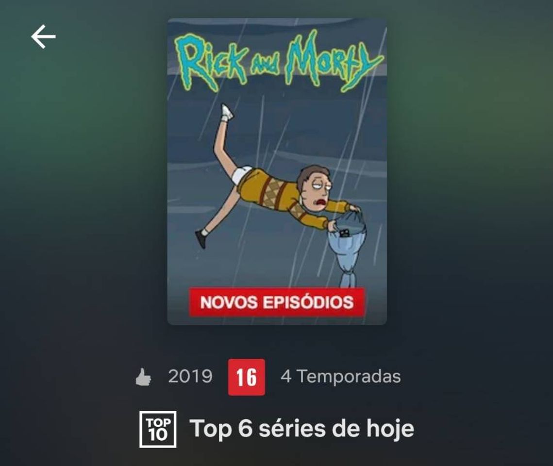 Series Rick And Morty - Netflix