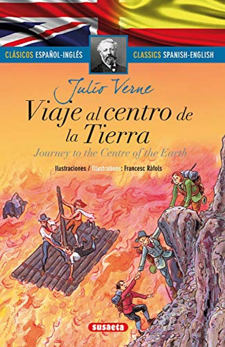 Libros Viaje al centro de la tierra - español/inglés