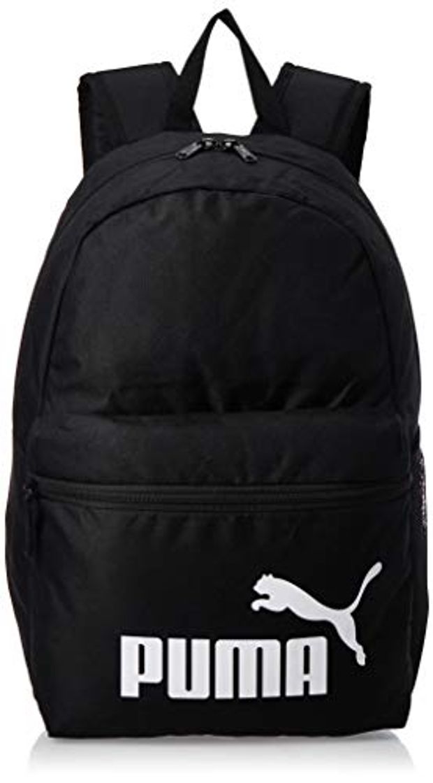 Social Puma Phase - Mochila, Unisex Adulto, Negro