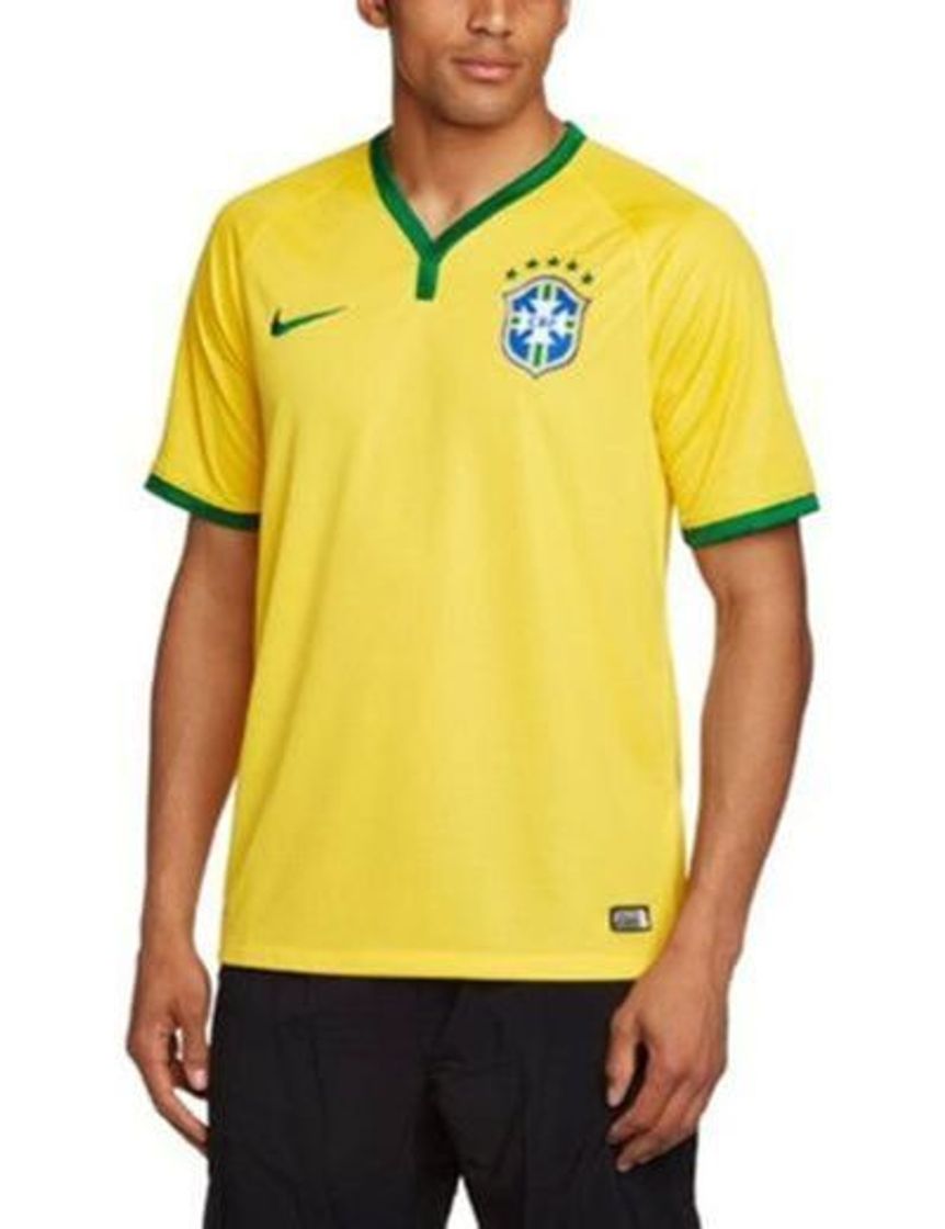 Fashion Nike Brasil CBF Home Stadium - Camiseta