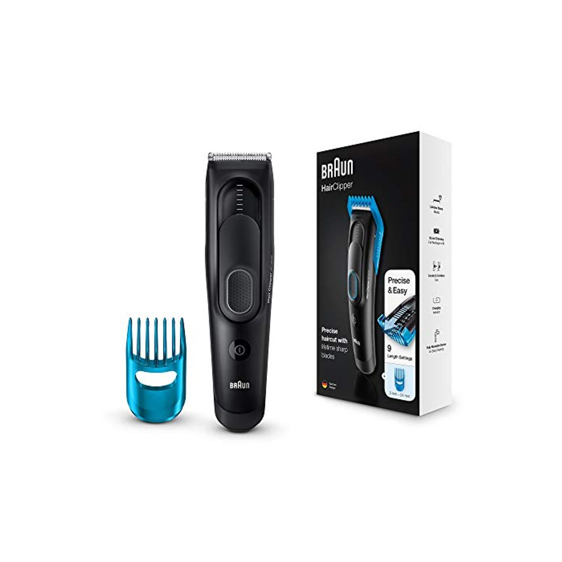 Beauty Braun HC 5010 - Máquina de cortar pelo profesional