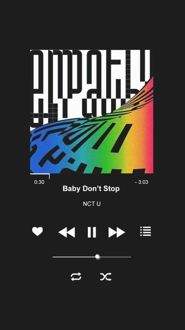 Music NCT U 엔시티 유 'Baby Don't Stop'