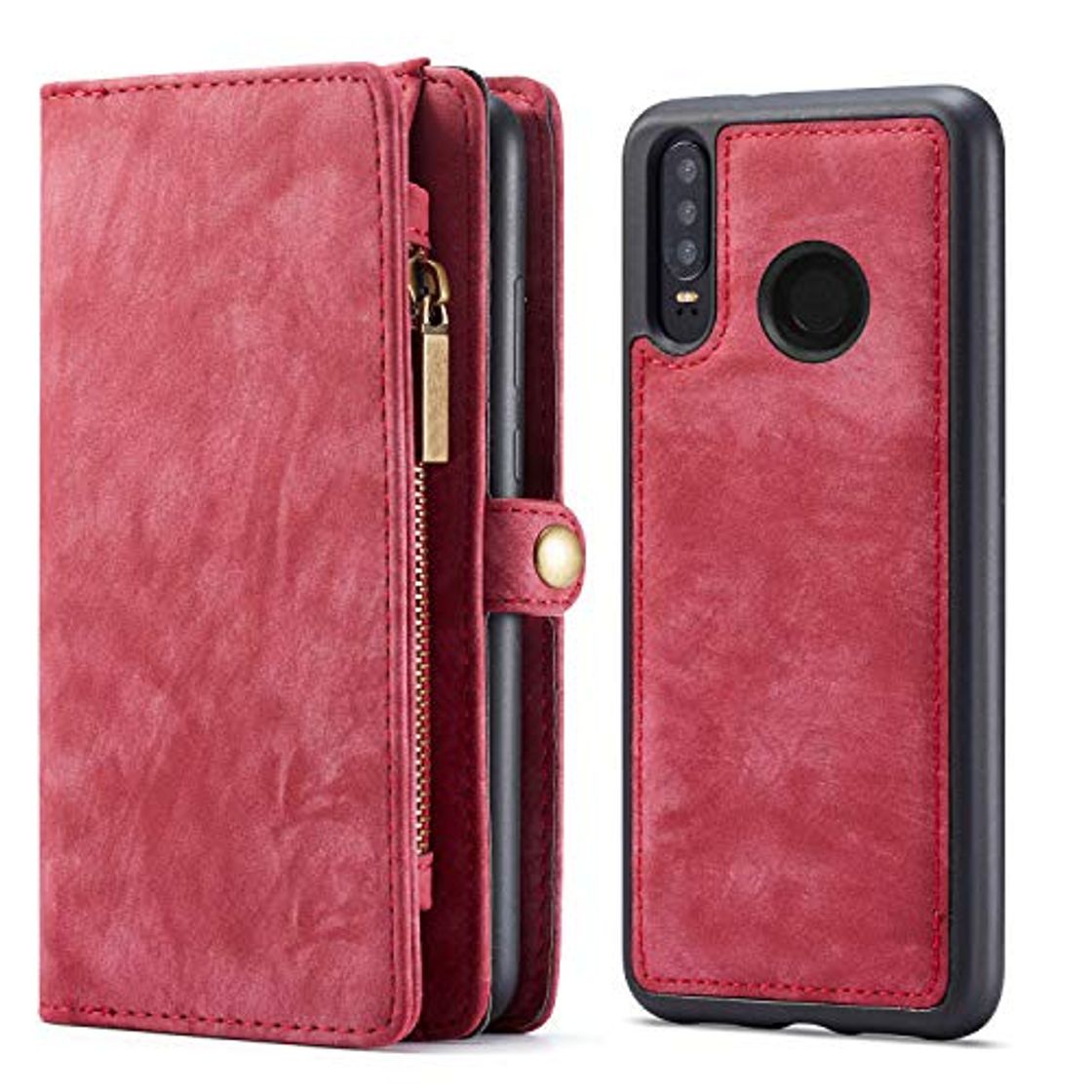 Fashion KelaSip Funda Cartera para Huawei P30 Lite