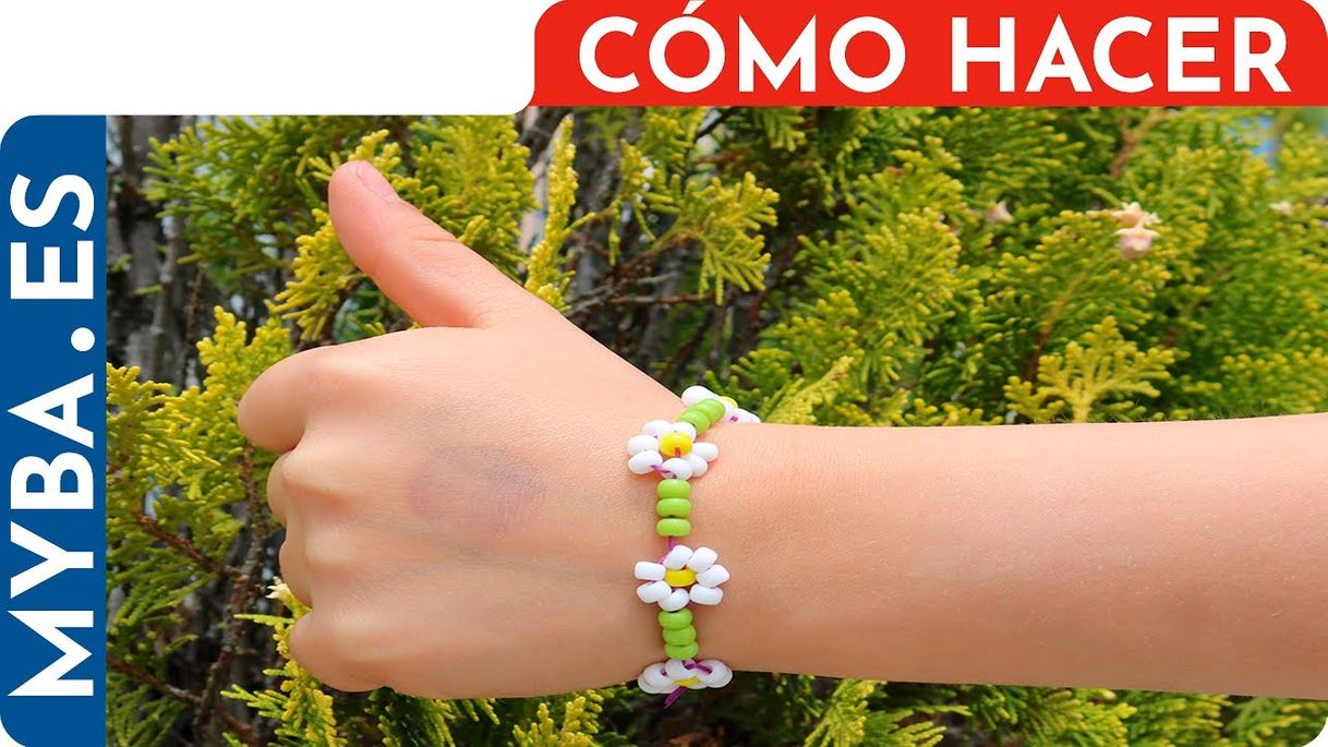 Fashion Cómo hacer pulseras de flores de abalorios paso a paso. Muy fácil ...