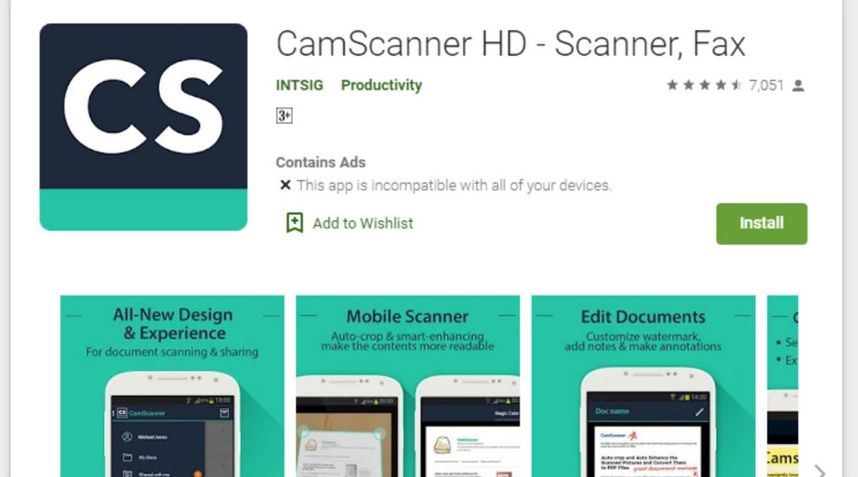 App CamScaner