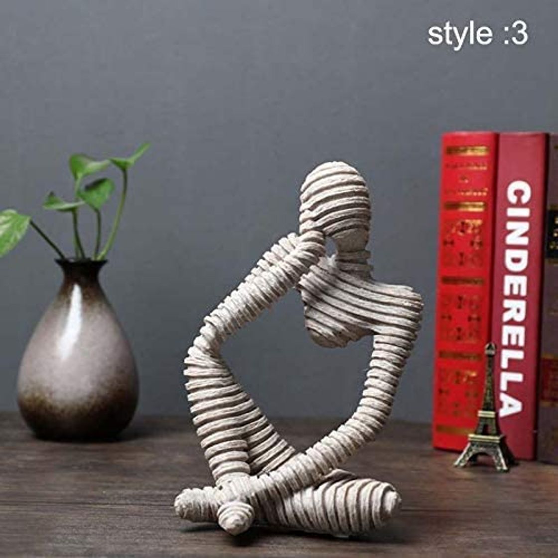 Social Symboat Statues Escultura Ornamentos Decorativos de Figure Abstracta de gres para el