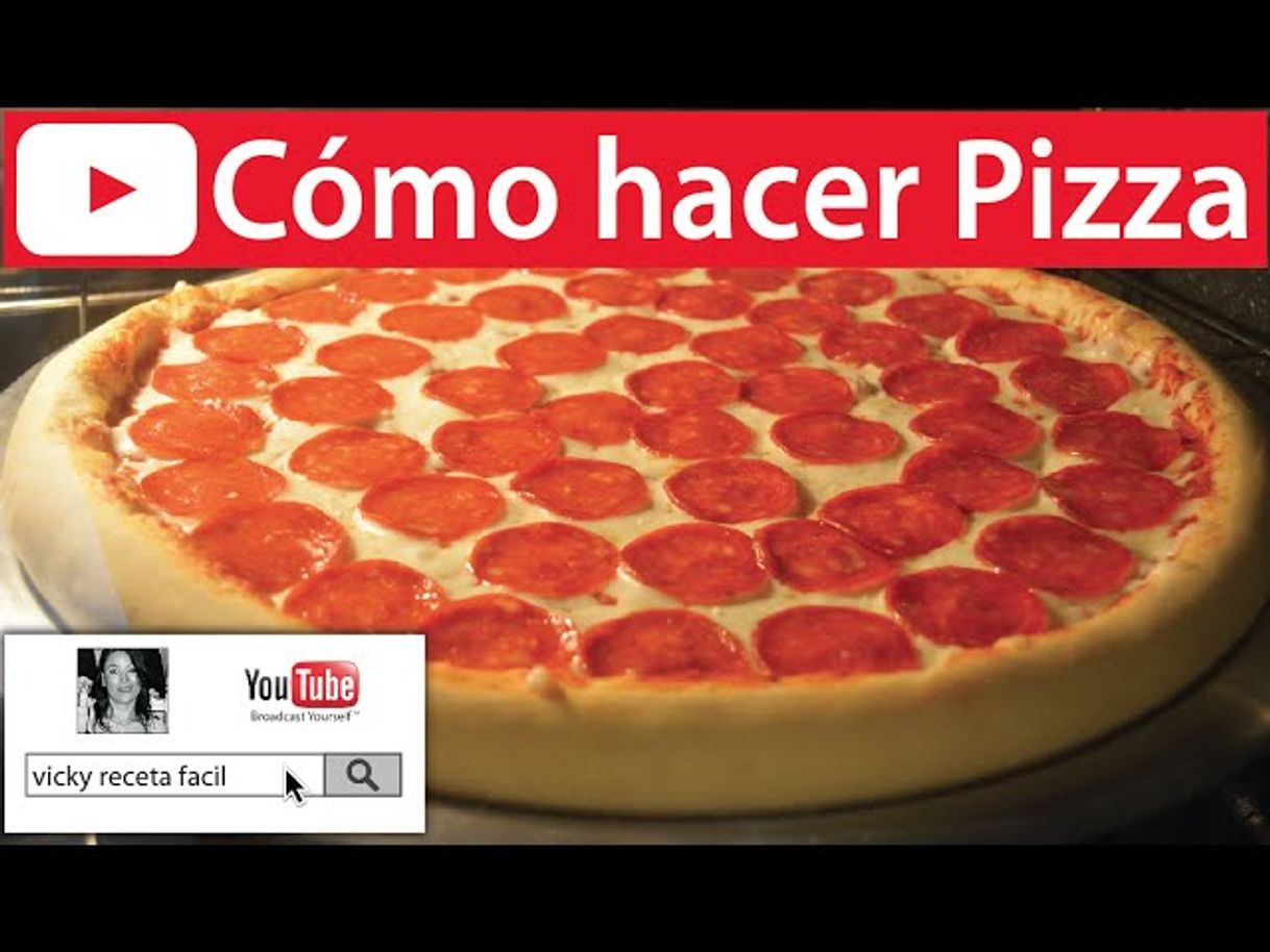 Fashion Cómo hacer PIZZA | #VickyRecetaFacil - YouTube