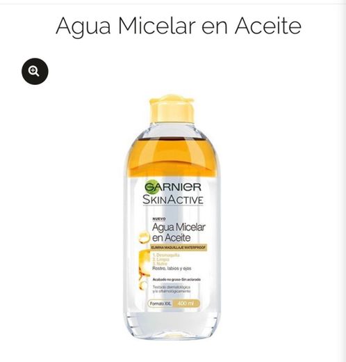 Agua Micelar en Aceite Garnier precio