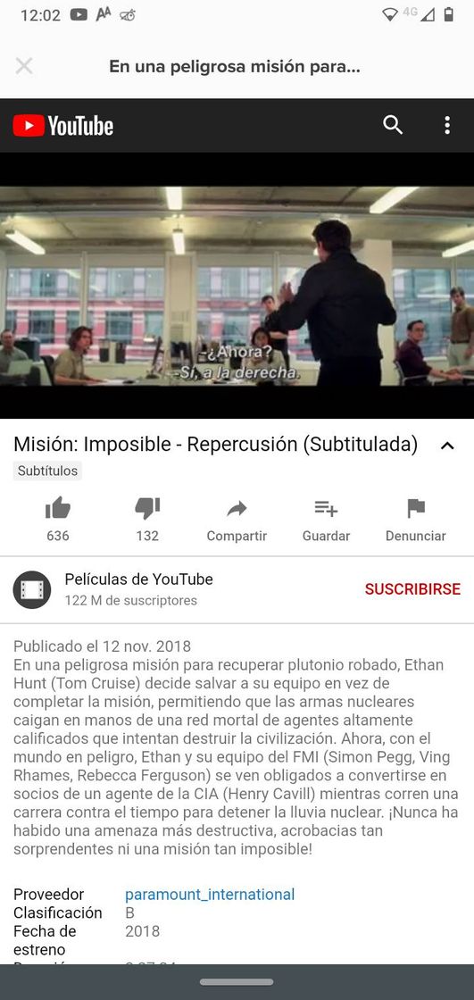 Social 
En una peligrosa misión para recuperar plutonio robado, Eth