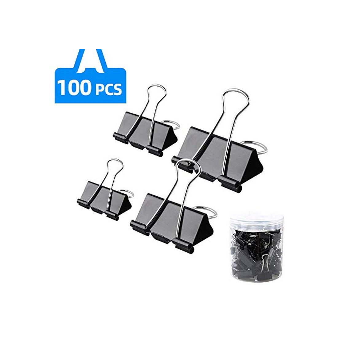 Productos Bulldog Clips De Varios Tamaños