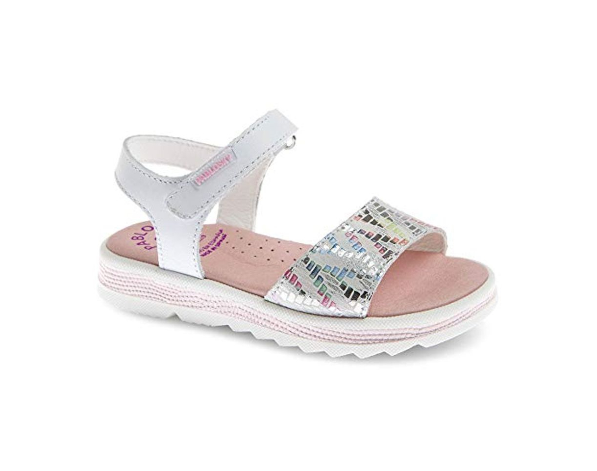 Moda Sandalias Niña Pablosky Blanco 477500 37