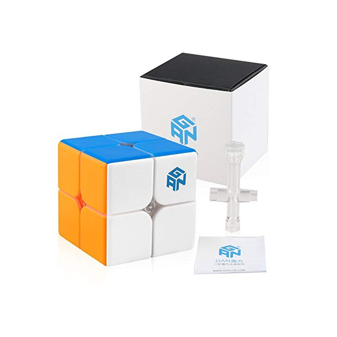 Social Coogam GAN 249 V2 2X2 Cubo de Velocidad Sin Pegatina Gan249 2