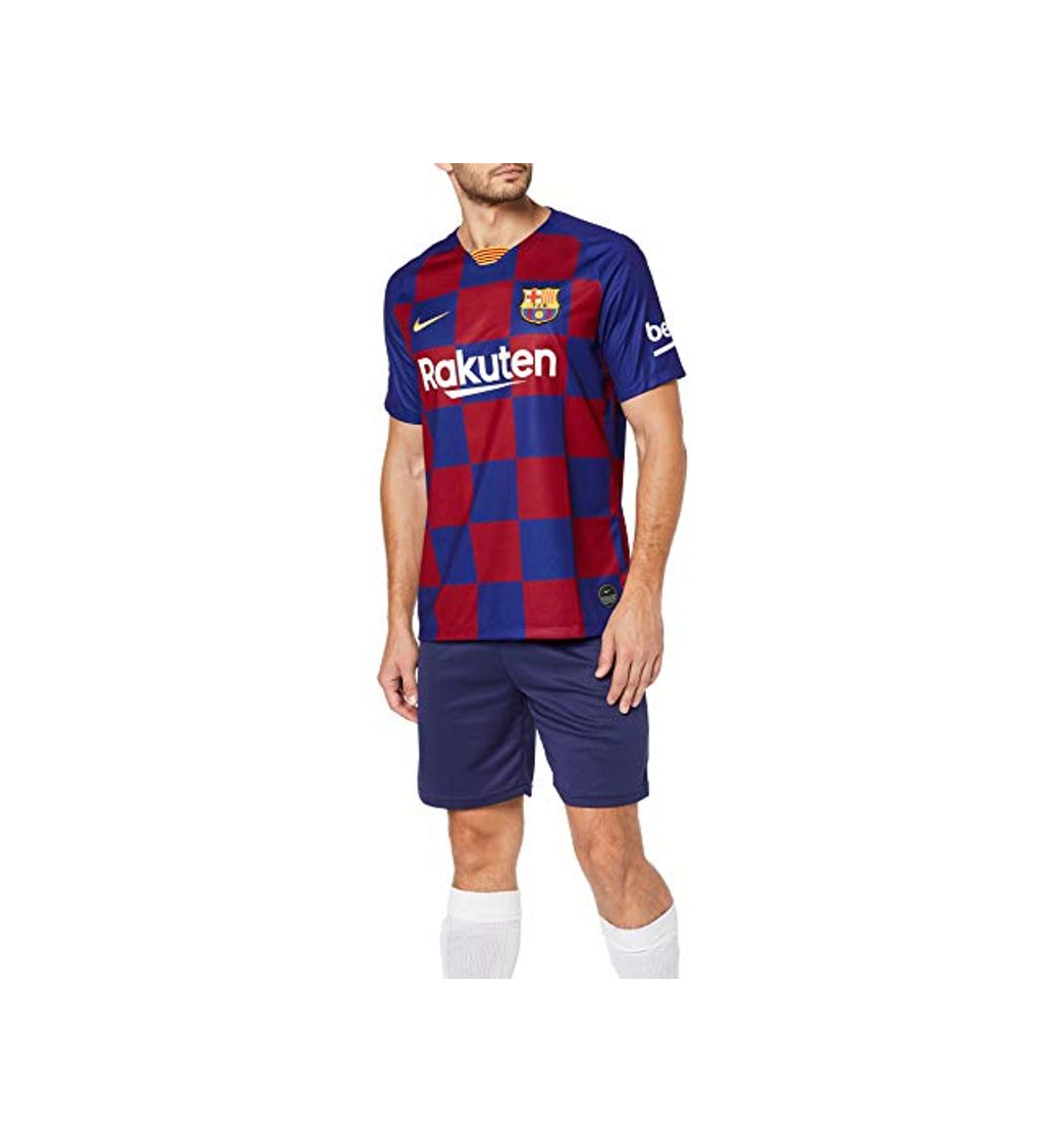 Social Nike Barcelona 2019/2020 Camiseta, Hombre, Azul