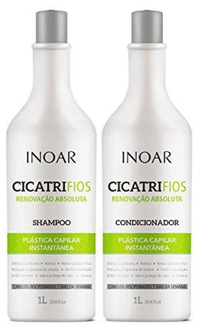 Moda Inoar Kit shampoo e condicionador CicatriFios Plástica Capil