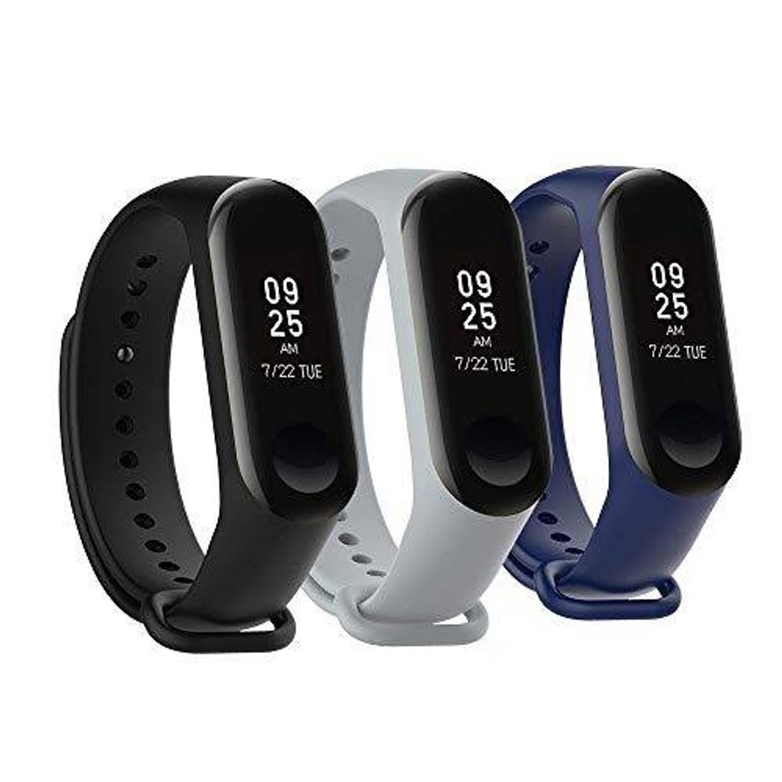 Moda kit com 3 pulseiras para mi band 3 ou 4