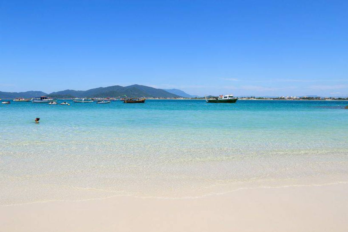 Lugares Praia da Ilha do Campeche, Florianópolis - Santa Catarina